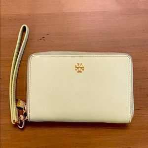 Tory Burch Mint Green Wristlet